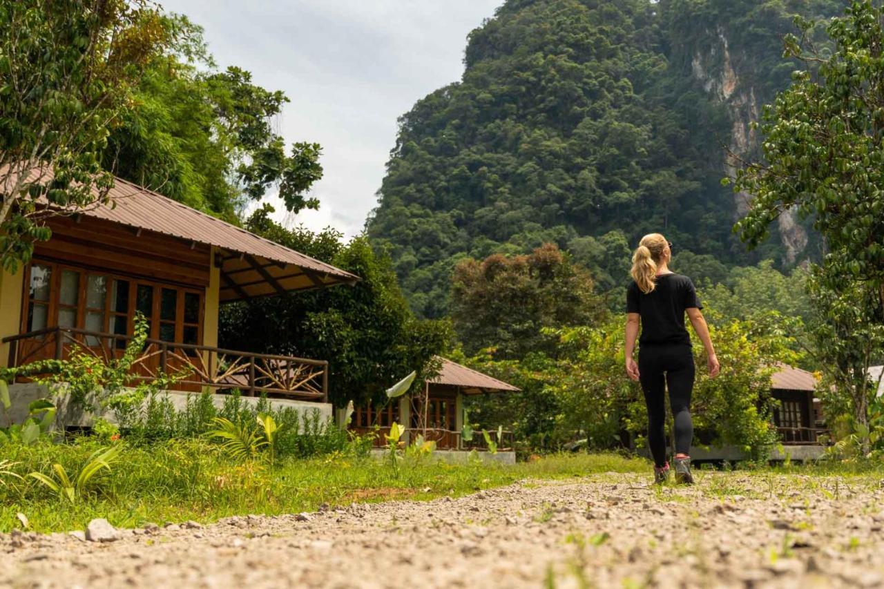 Monkey Mansion - Jungalows & Tours Khao Sok National Park Ngoại thất bức ảnh